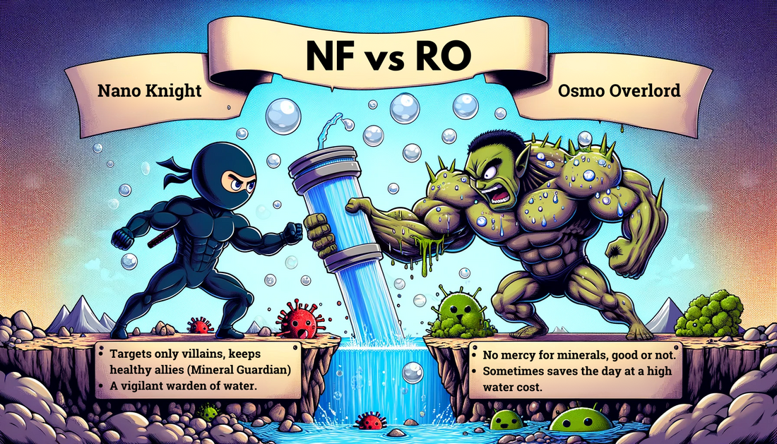 The Showdown: Nano Filtration VS Reverse Osmosis