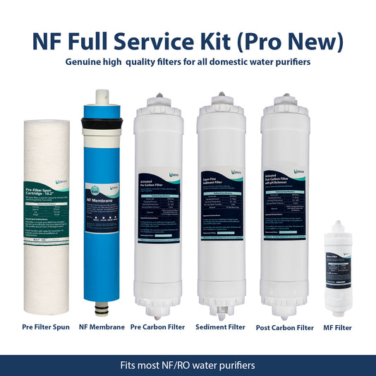 Nano Filtration (NF) Full Service Kit - Pro New Series