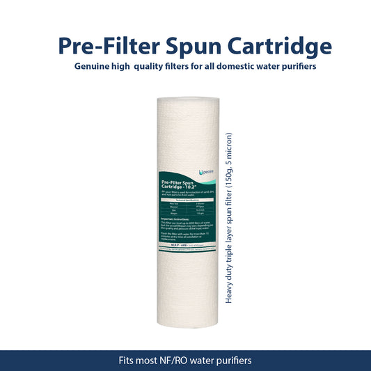 Pre Filter Spun (10.2 inch, 150 gm) - Pro Series New