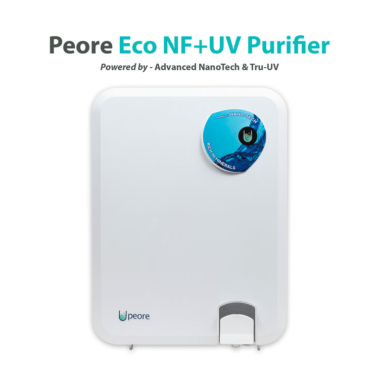 Peore Eco NF+UV Water Purifier (White)